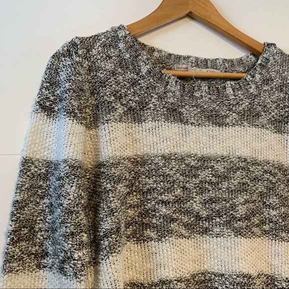 Pink Rose | Knit Striped Sweater - Picture 2 of 16